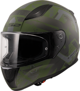 LS2 FF353 Rapid II Full Face Motorcycle Helmet - Thunder Birds Matt Military